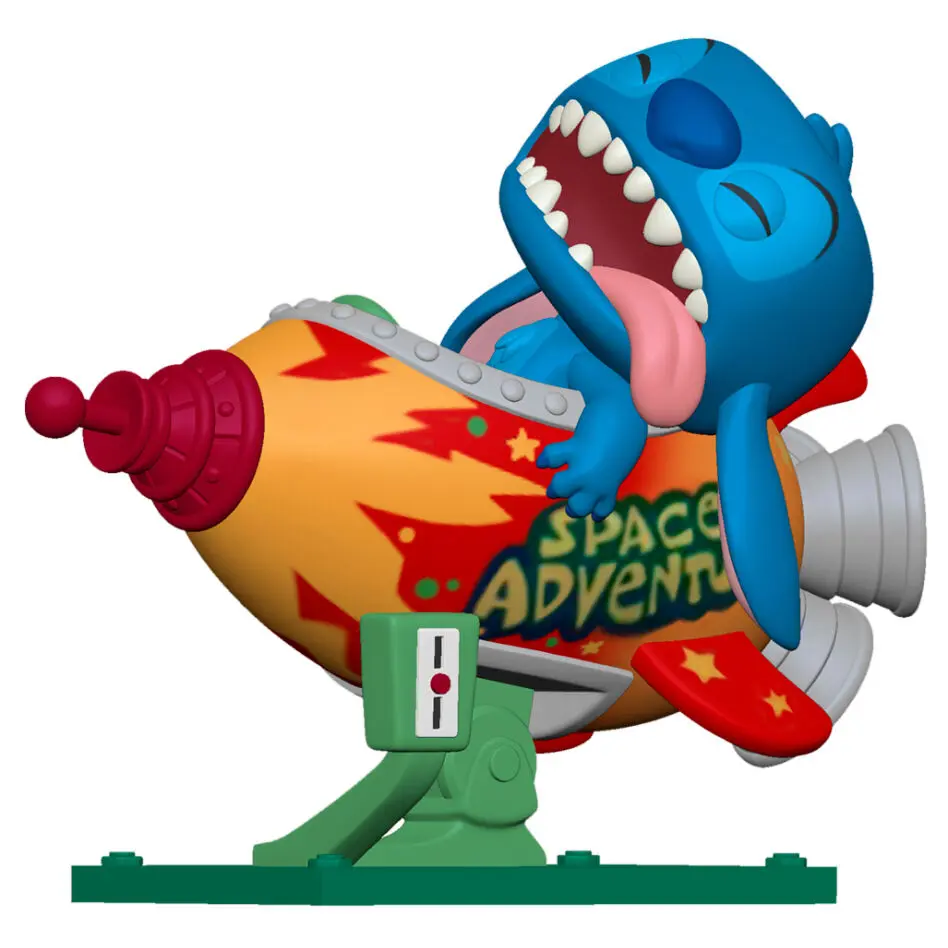 Lilo & Stitch POP! Rides Vinyl Figura Stitch u Raketi 15 cm fotografija proizvoda