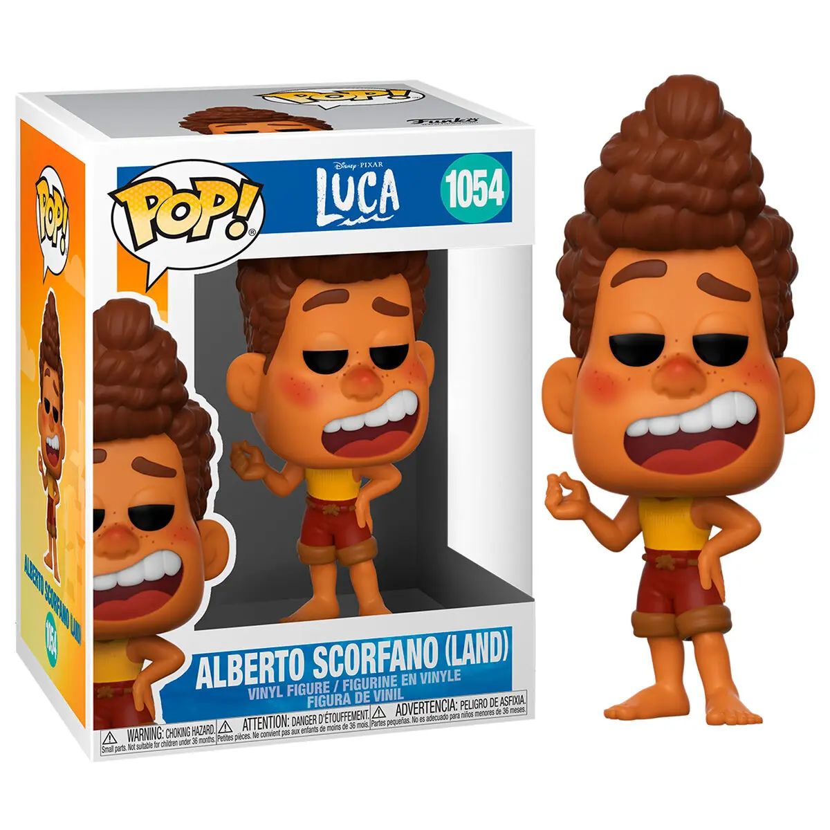 Luca POP! Disney Vinilna Figura Alberto (Human) 9 cm fotografija proizvoda