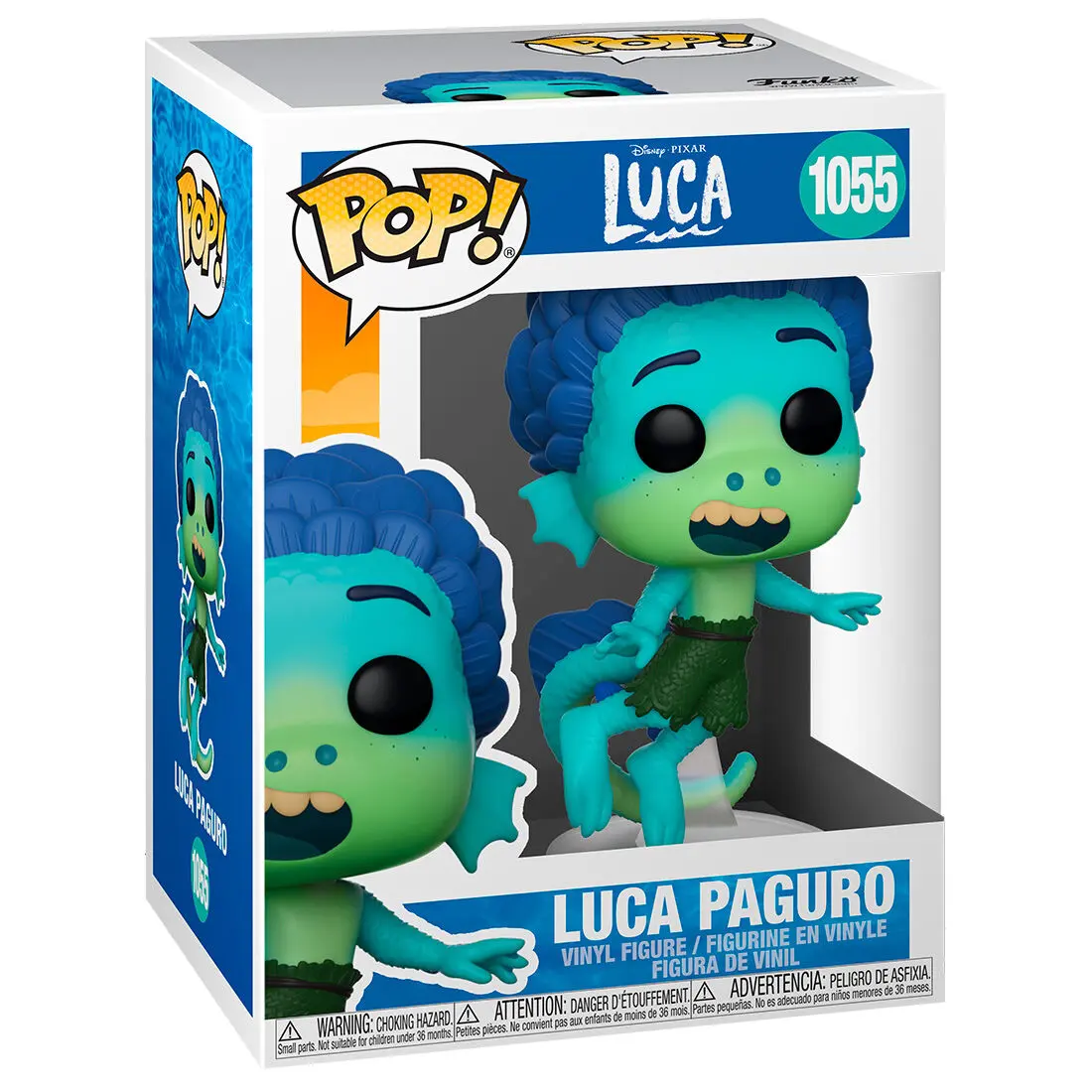 Luca POP! Disney Vinilna figura Luca (Morsko čudovište) 9 cm fotografija proizvoda
