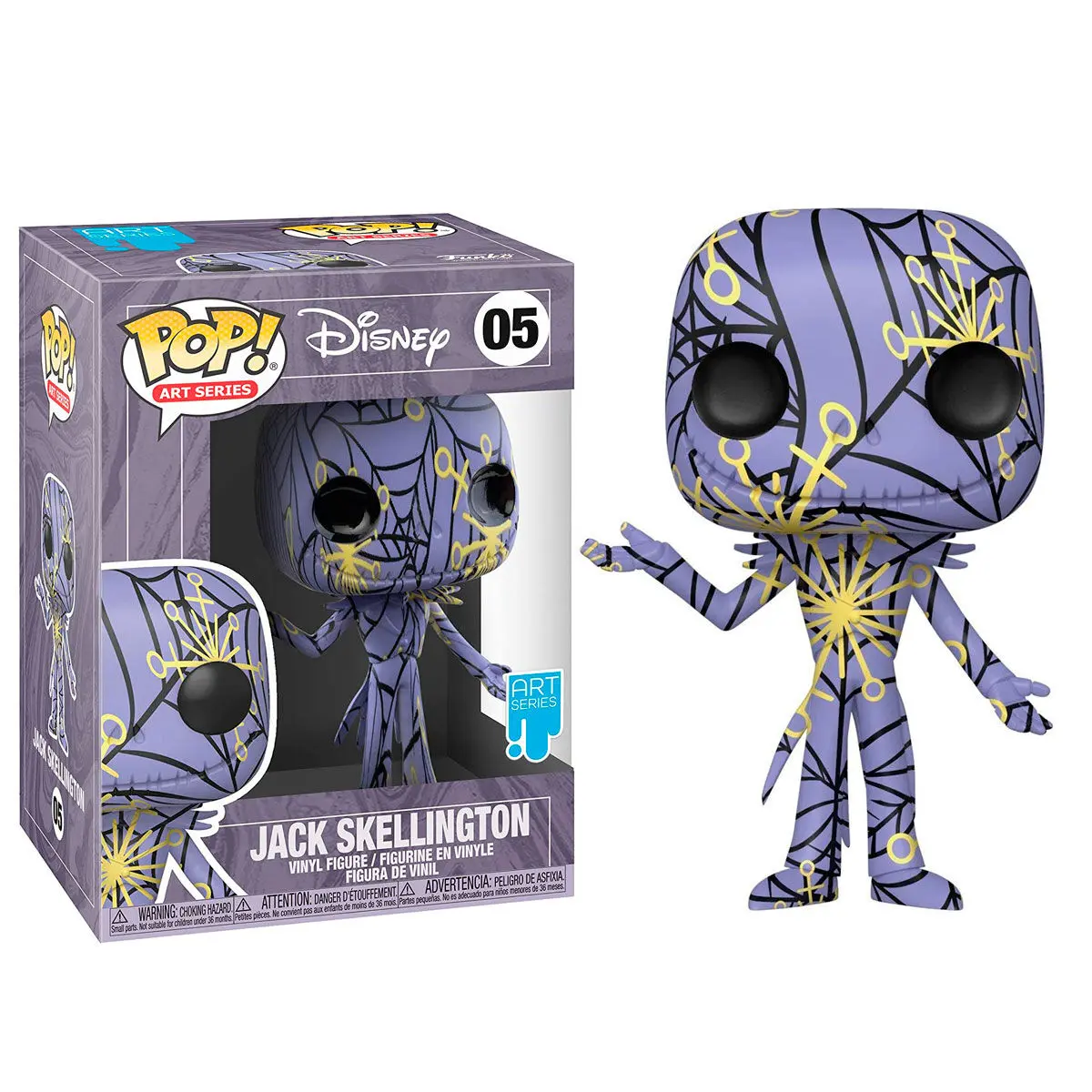 Nightmare before Christmas POP! Disney Artist Series Vinyl Figurica Jack s Kutijom 9 cm fotografija proizvoda