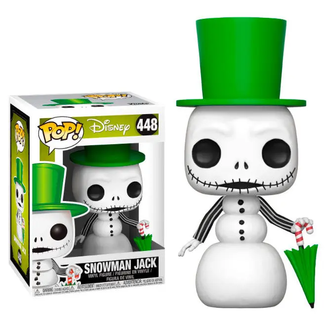 Nightmare before Christmas POP! Movies Vinilna figura Snješko Jack 9 cm fotografija proizvoda