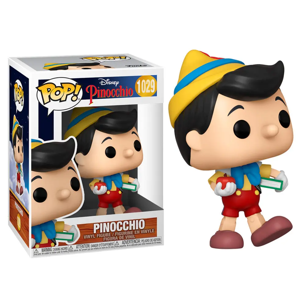 Pinocchio 80th Anniversary POP! Disney Vinyl Figure Školarac Pinocchio 9 cm fotografija proizvoda