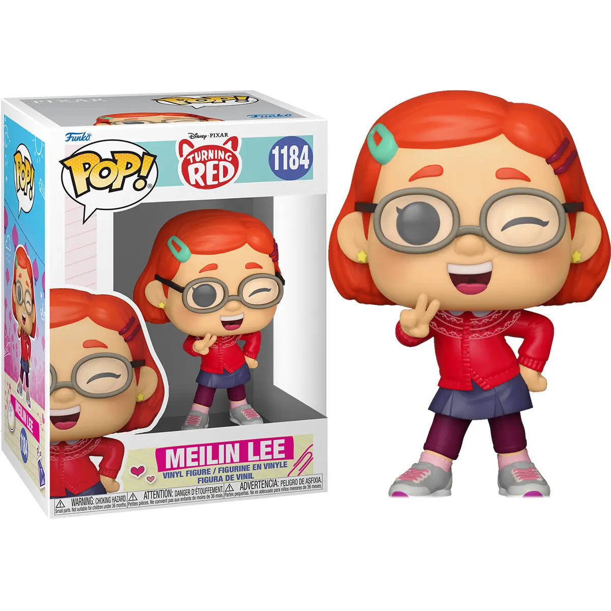 Turning Red POP! Disney Vinyl Figura Mei Lee 9 cm fotografija proizvoda