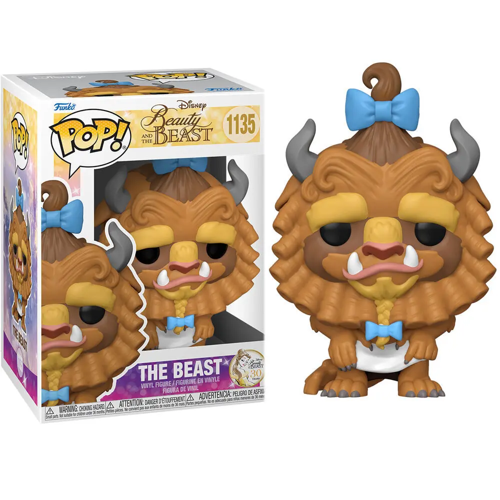 Beauty and the Beast POP! Movies Vinyl Figure Beast w/Curls 9 cm Figura fotografija proizvoda