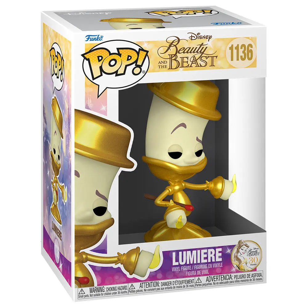 Beauty and the Beast POP! Movies Vinilna Figura Lumiere 9 cm fotografija proizvoda