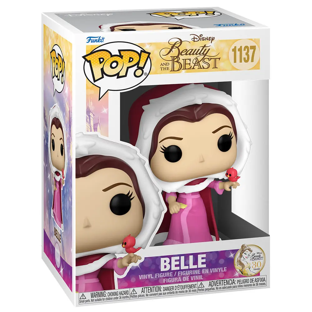 Beauty and the Beast POP! Movies Vinil Figura Zimska Belle 9 cm fotografija proizvoda