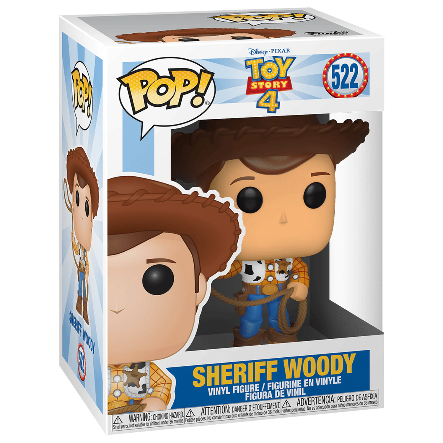 Toy Story 4 POP! Disney Vinilna Figura Woody 9 cm fotografija proizvoda