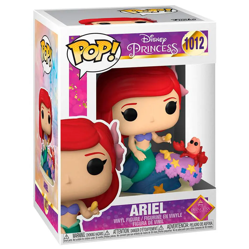 Disney: Ultimate Princess POP! Disney Vinilna Figura Ariel 9 cm fotografija proizvoda