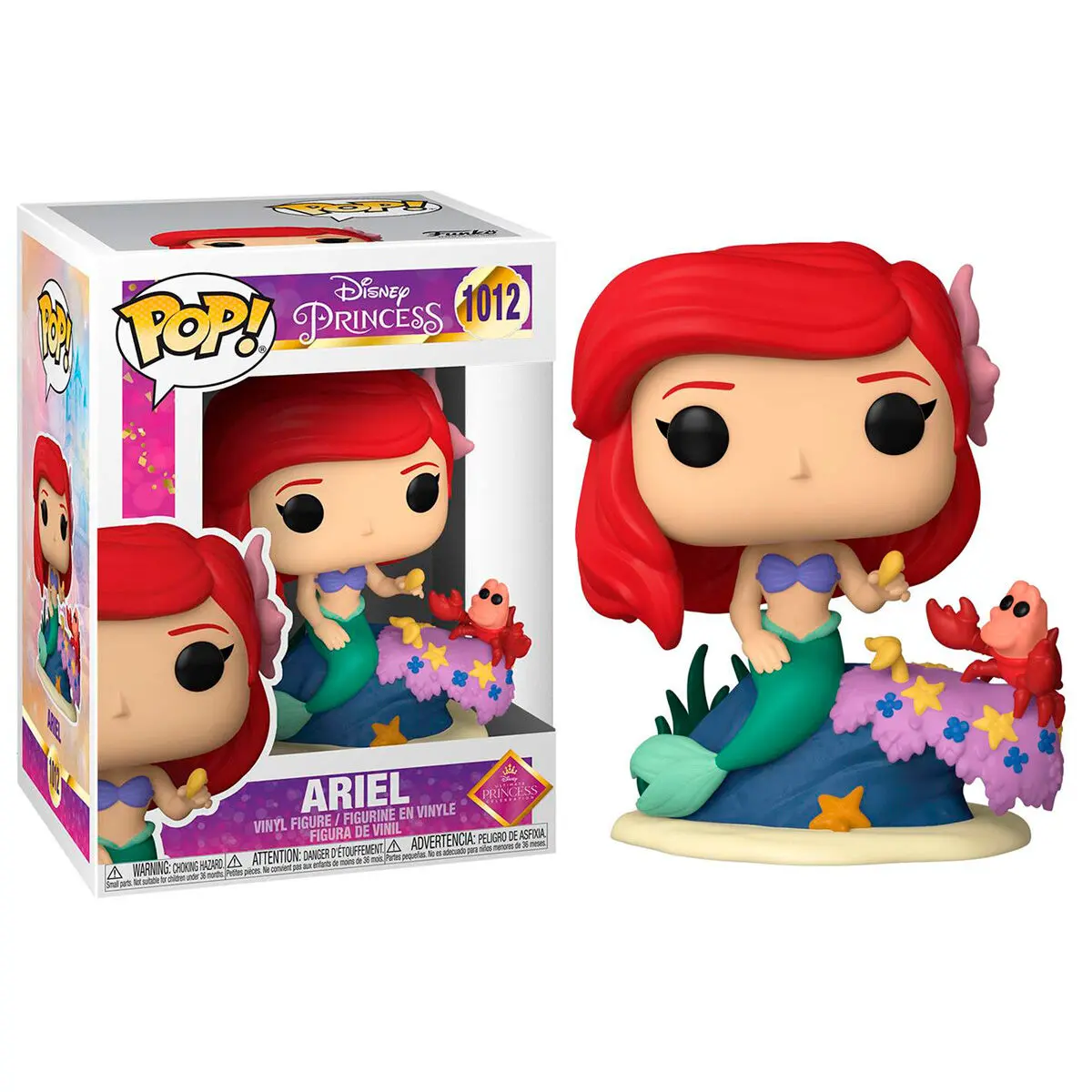 Disney: Ultimate Princess POP! Disney Vinilna Figura Ariel 9 cm fotografija proizvoda