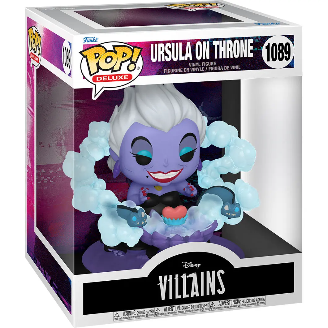 Disney POP! Deluxe Villains Vinyl Figura Ursula na prijestolju 9 cm fotografija proizvoda