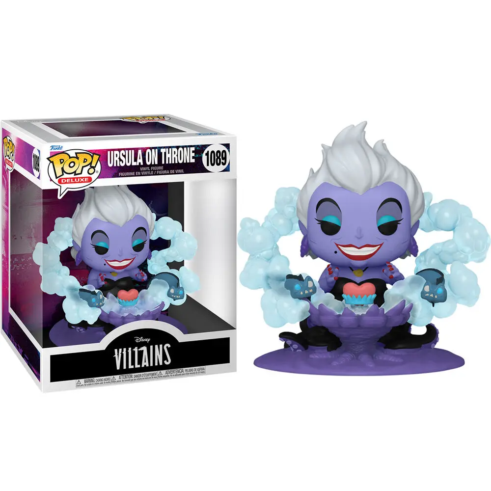 Disney POP! Deluxe Villains Vinyl Figura Ursula na prijestolju 9 cm fotografija proizvoda