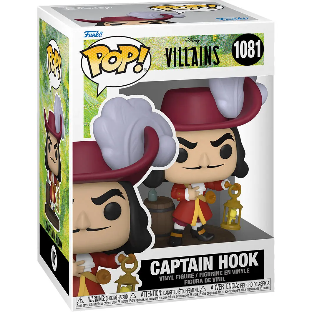 Disney: Villains POP! Disney Vinyl Figura Kapetan Kuka 9 cm fotografija proizvoda