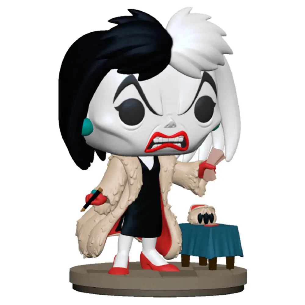 Disney: Villains POP! Disney Vinilna figura Cruella de Vil 9 cm fotografija proizvoda