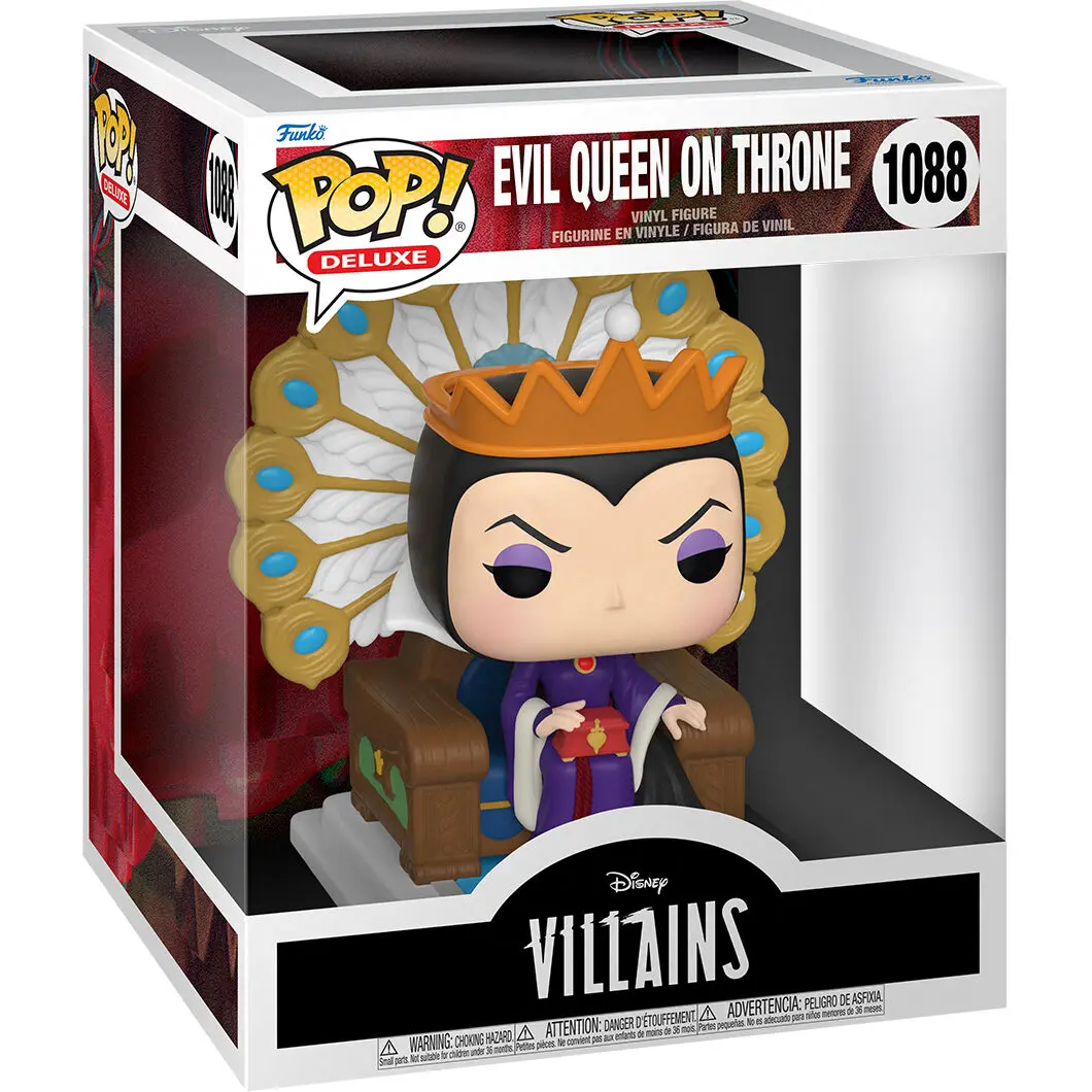 Disney POP! Deluxe Villains Vinyl Figura Zla Kraljica na Prijestolju 9 cm fotografija proizvoda