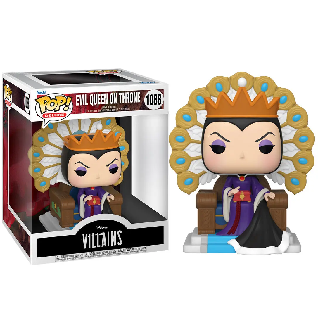 Disney POP! Deluxe Villains Vinyl Figura Zla Kraljica na Prijestolju 9 cm fotografija proizvoda