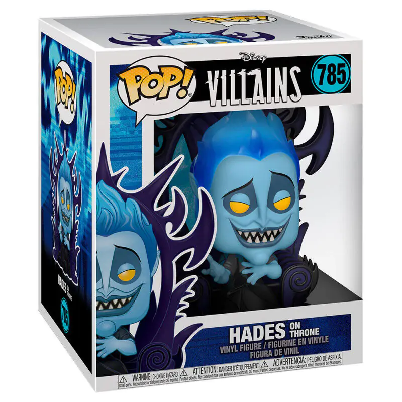 Hercules 25th Anniversary POP! Deluxe Movies Vinilna Figura Hades na prijestolju 9 cm fotografija proizvoda