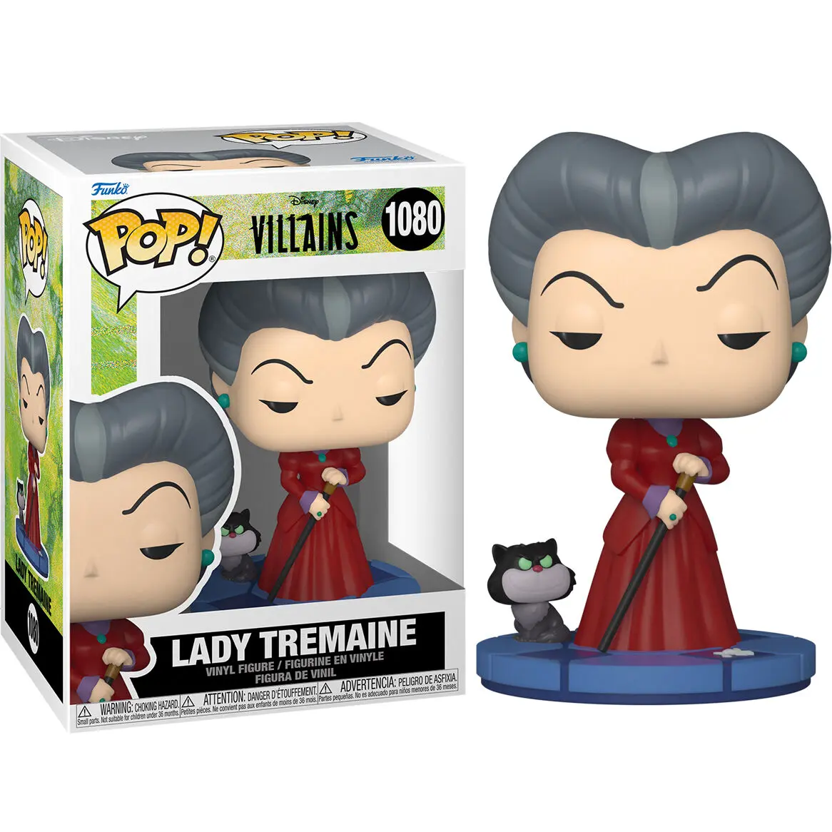 Disney: Villains POP! Disney Vinyl Figura Lady Tremaine 9 cm fotografija proizvoda