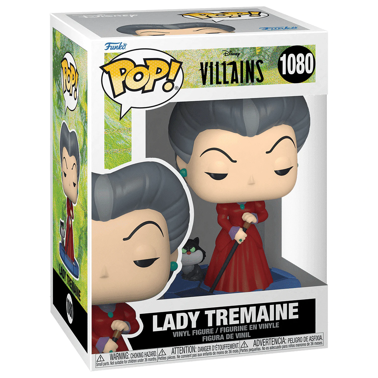 Disney: Villains POP! Disney Vinyl Figura Lady Tremaine 9 cm fotografija proizvoda
