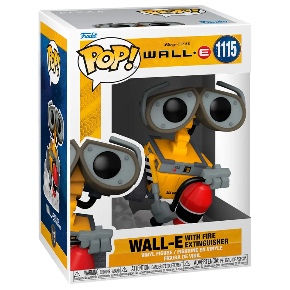 Wall-E POP! Movies Vinyl Figure Wall-E s aparatom za gašenje požara 9 cm fotografija proizvoda