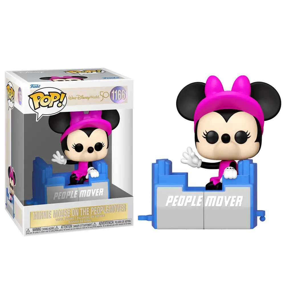 Walt Disney Word 50th Anniversary POP! Disney Vinyl Figura People Mover Minnie 9 cm fotografija proizvoda