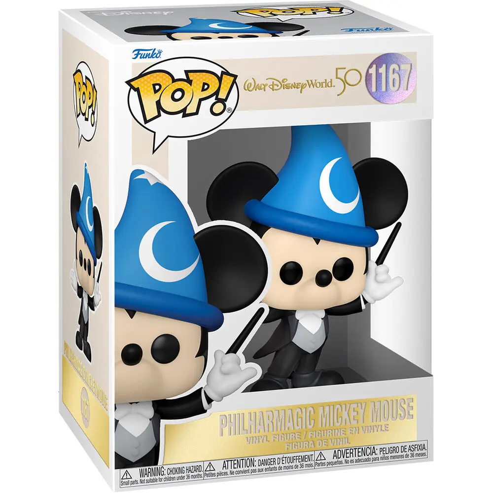 Walt Disney Word 50th Anniversary POP! Disney Vinyl Figure Philharmagic Mickey 9 cm Figura od vinila fotografija proizvoda