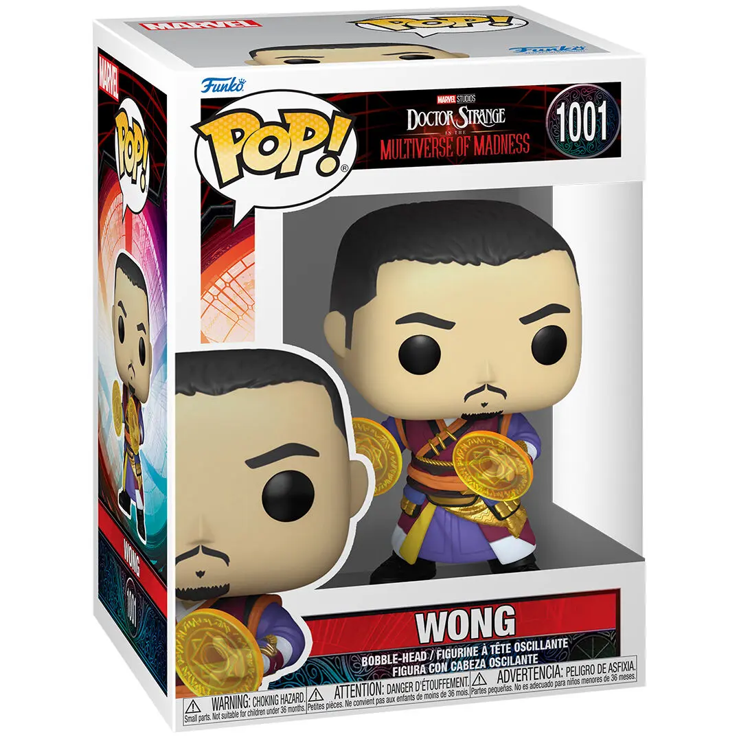 Doctor Strange in the Multiverse of Madness POP! Marvel Vinyl Figura Wong 9 cm fotografija proizvoda