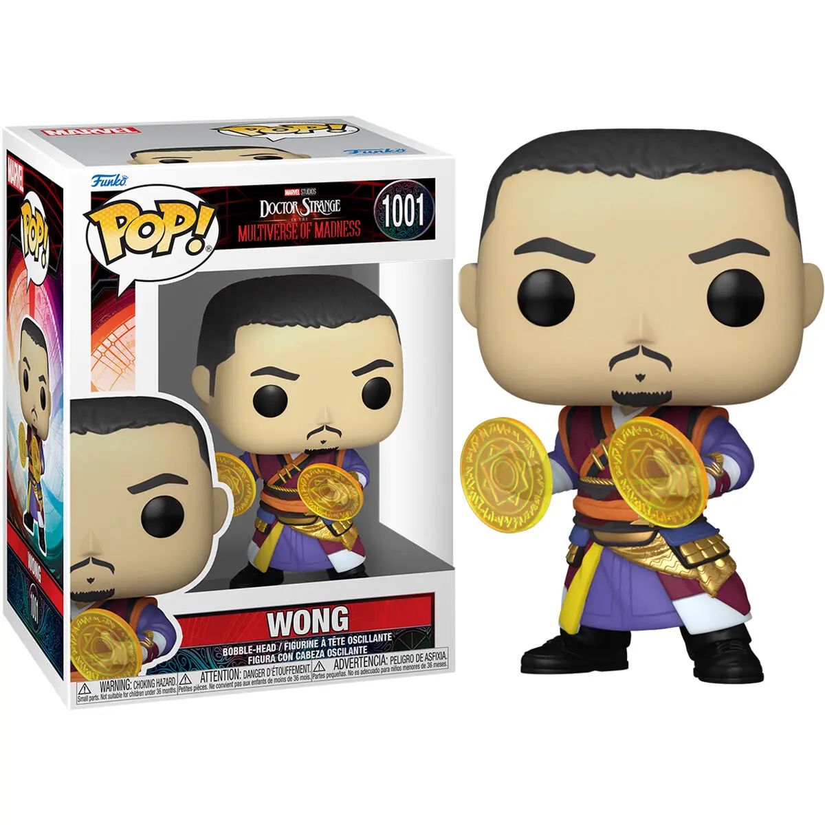 Doctor Strange in the Multiverse of Madness POP! Marvel Vinyl Figura Wong 9 cm fotografija proizvoda