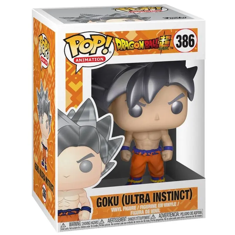 Dragon Ball Super POP! Animation Vinilna Figura Goku (Ultra Instinct) 9 cm fotografija proizvoda