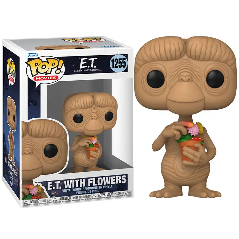 E.T. the Extra-Terrestrial POP! Vinilna Figura E.T. s cvijećem 9 cm fotografija proizvoda