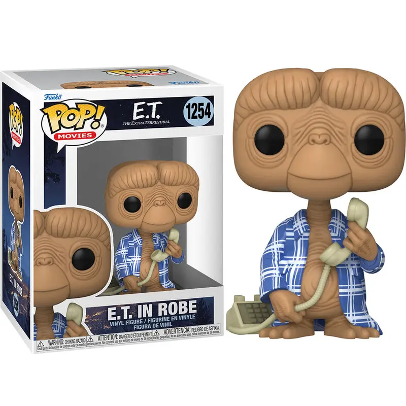 E.T. the Extra-Terrestrial POP! Vinilna Figura E.T. u flanelu 9 cm fotografija proizvoda