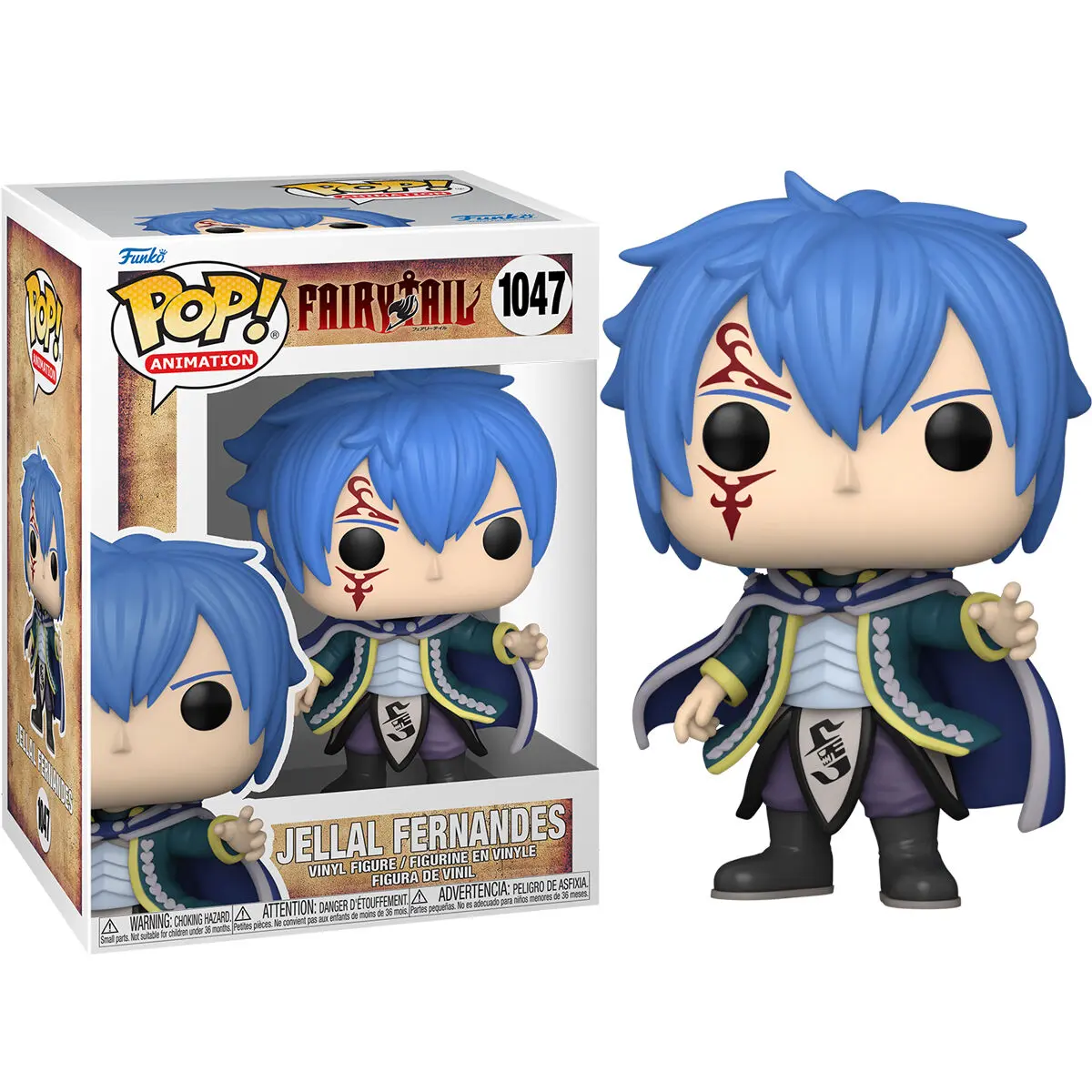 Fairy Tail POP! Animation Vinyl figura Jellal Fernandes 9 cm fotografija proizvoda