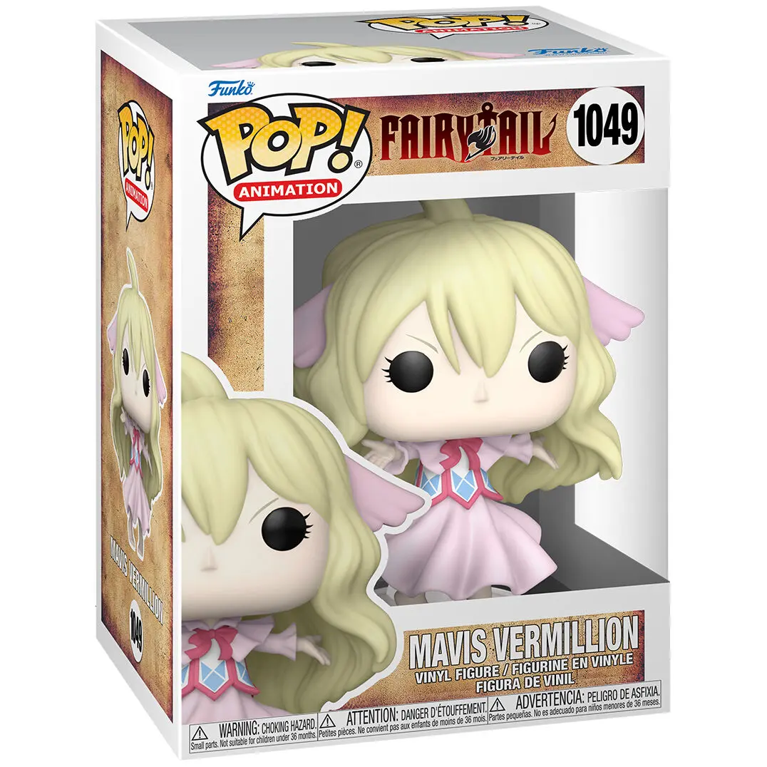 Fairy Tail POP! Animation Vinilna Figura Mavis Vermillion 9 cm fotografija proizvoda