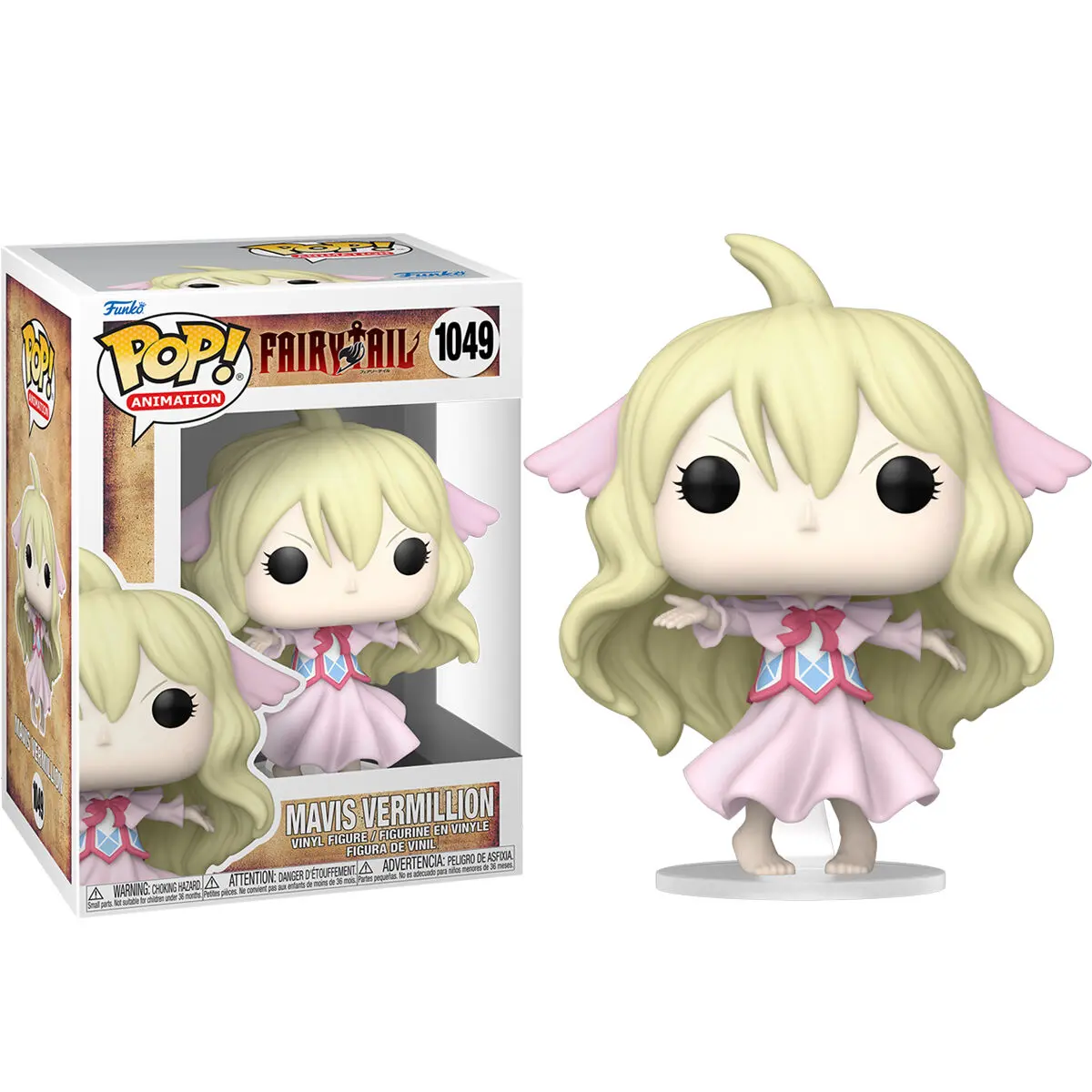 Fairy Tail POP! Animation Vinilna Figura Mavis Vermillion 9 cm fotografija proizvoda