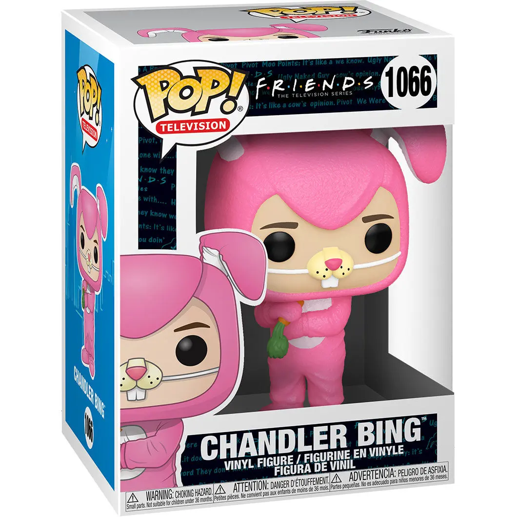 Friends POP! TV Vinilna figura Chandler as Bunny 9 cm fotografija proizvoda