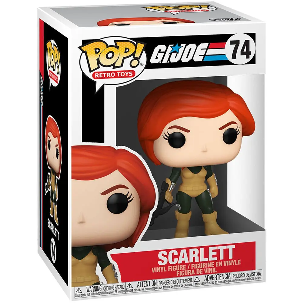 G.I. Joe POP! Vinilna figura Scarlett 9 cm fotografija proizvoda