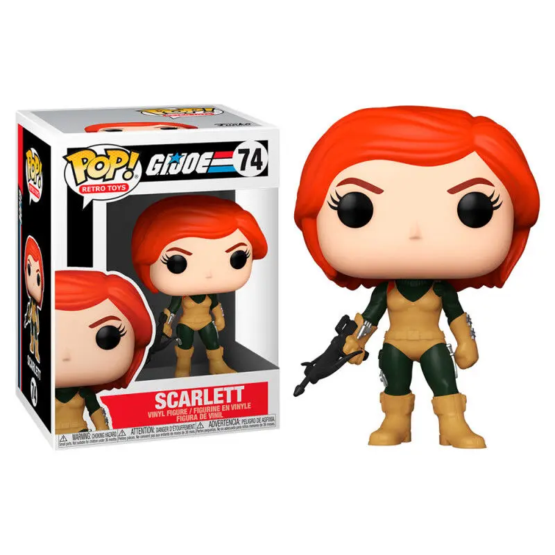 G.I. Joe POP! Vinilna figura Scarlett 9 cm fotografija proizvoda
