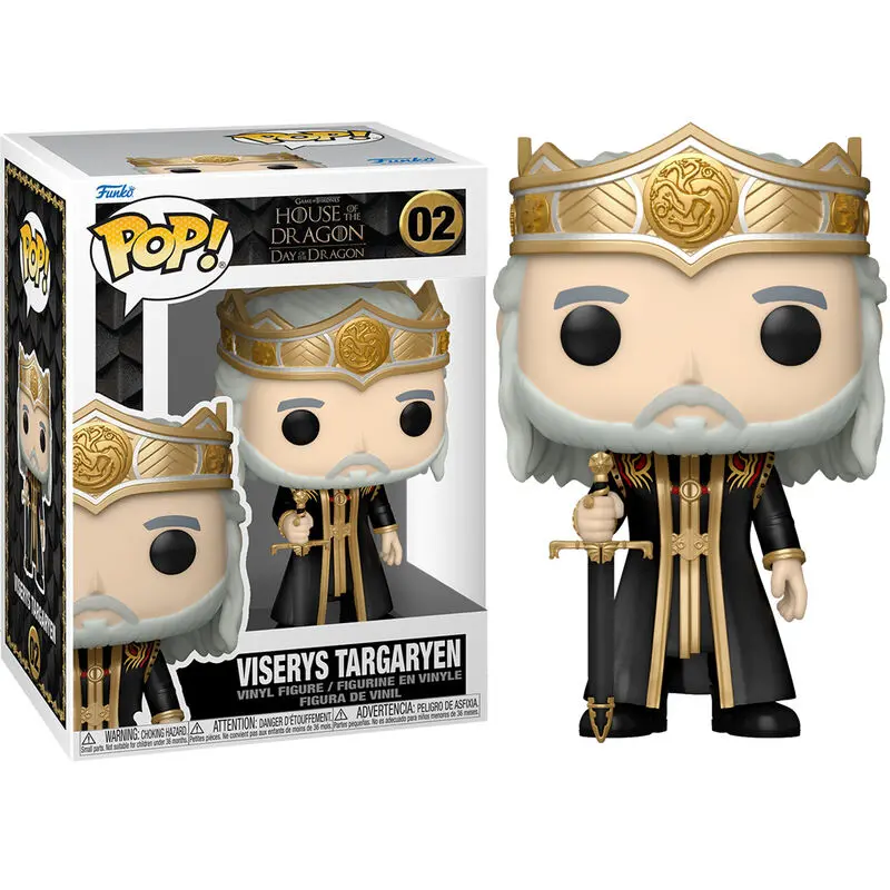 House of the Dragon POP! TV Vinyl Figure Viserys Targaryen 9 cm Figura od vinila fotografija proizvoda