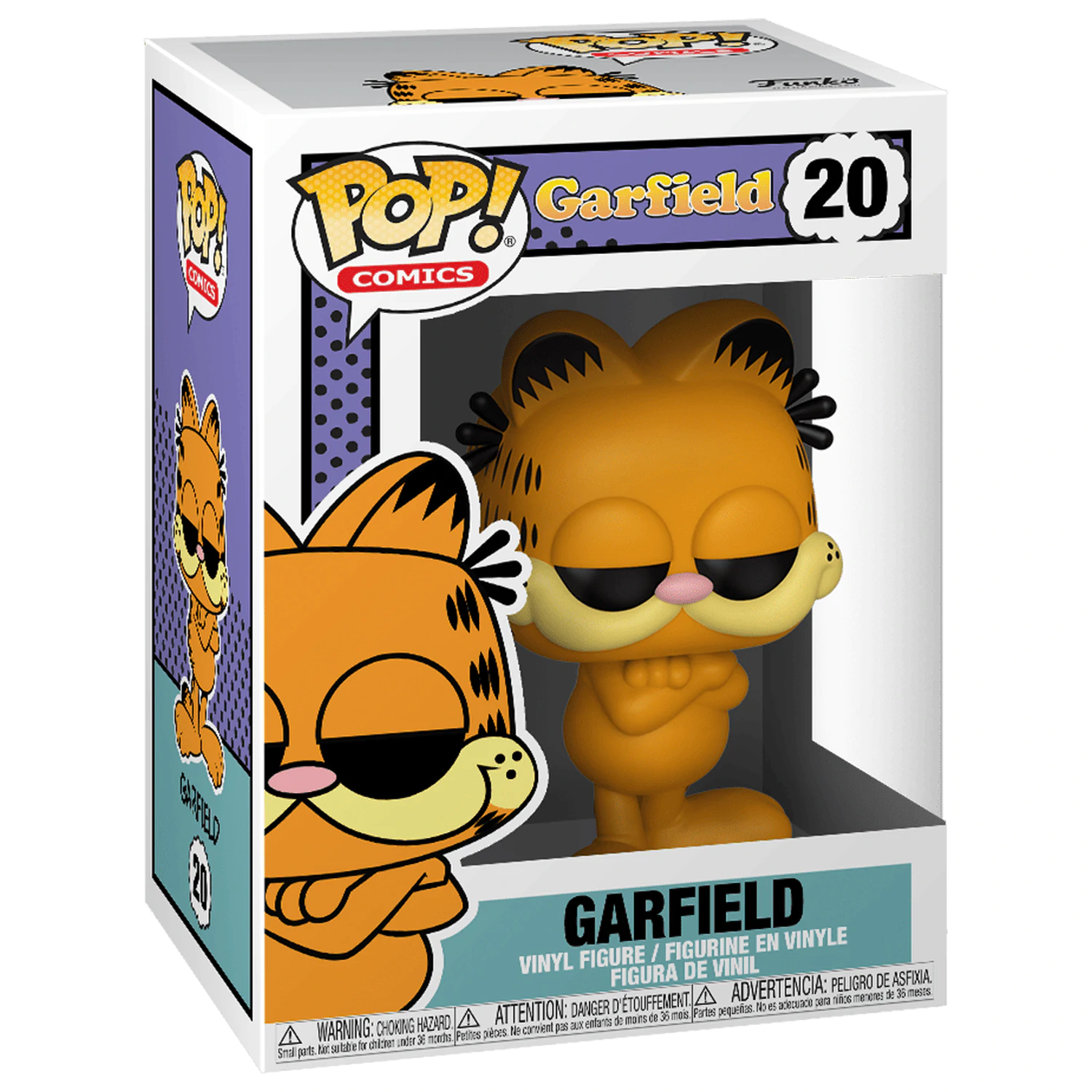 Garfield POP! Comics Vinilna Figura Garfield 9 cm fotografija proizvoda