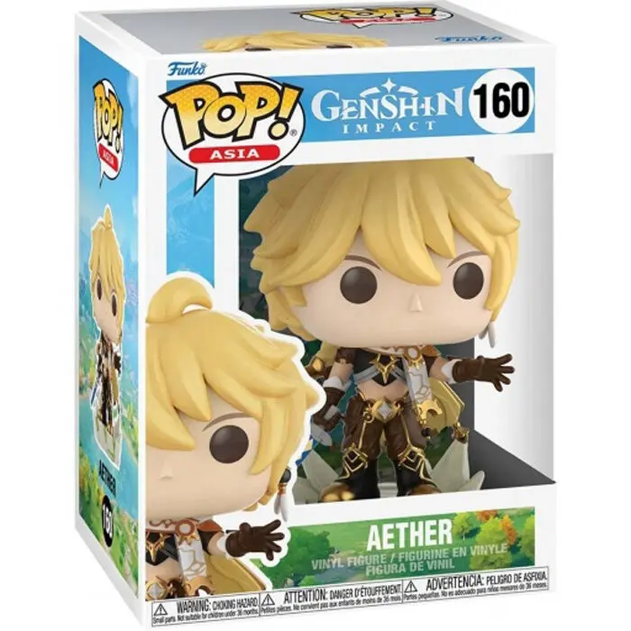 Genshin Impact POP! Games Vinilna Figura Aether 9 cm fotografija proizvoda