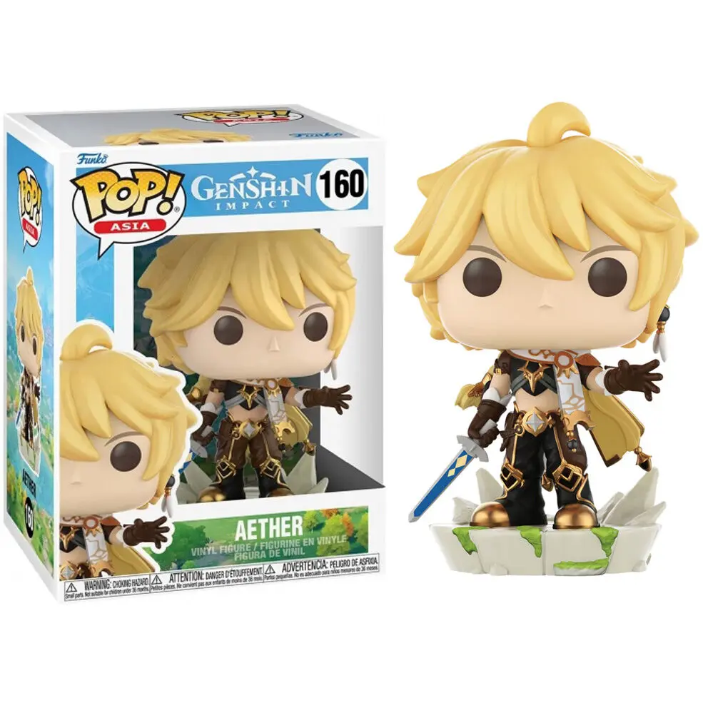 Genshin Impact POP! Games Vinilna Figura Aether 9 cm fotografija proizvoda