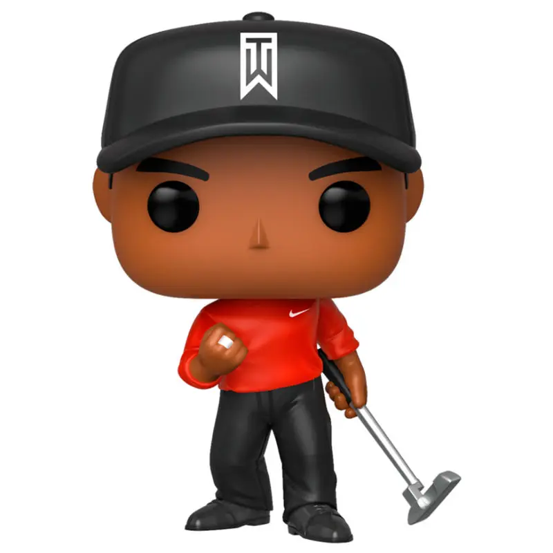 Tiger Woods POP! Golf Vinyl Figura Tiger Woods (Red Shirt) 9 cm fotografija proizvoda