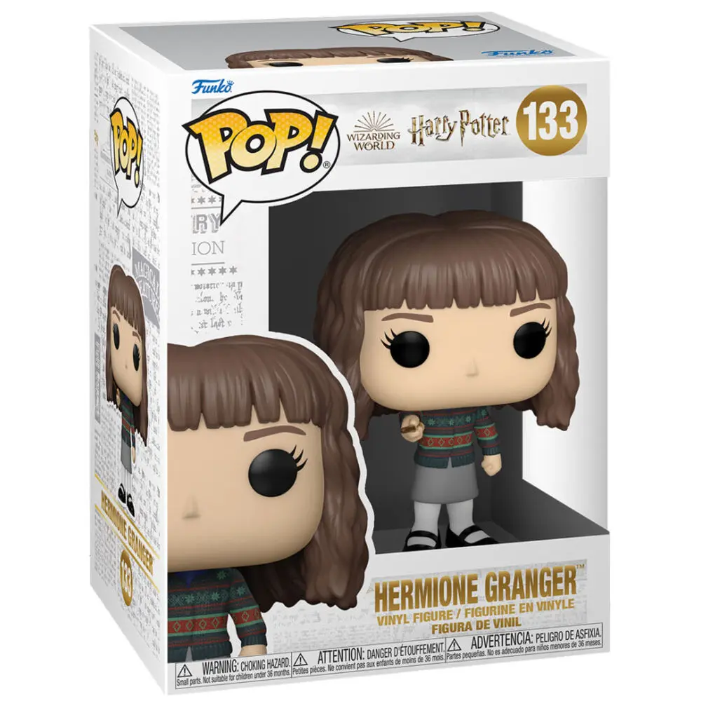 Harry Potter POP! Movies Vinyl Figura Hermiona s štapićem 9 cm fotografija proizvoda