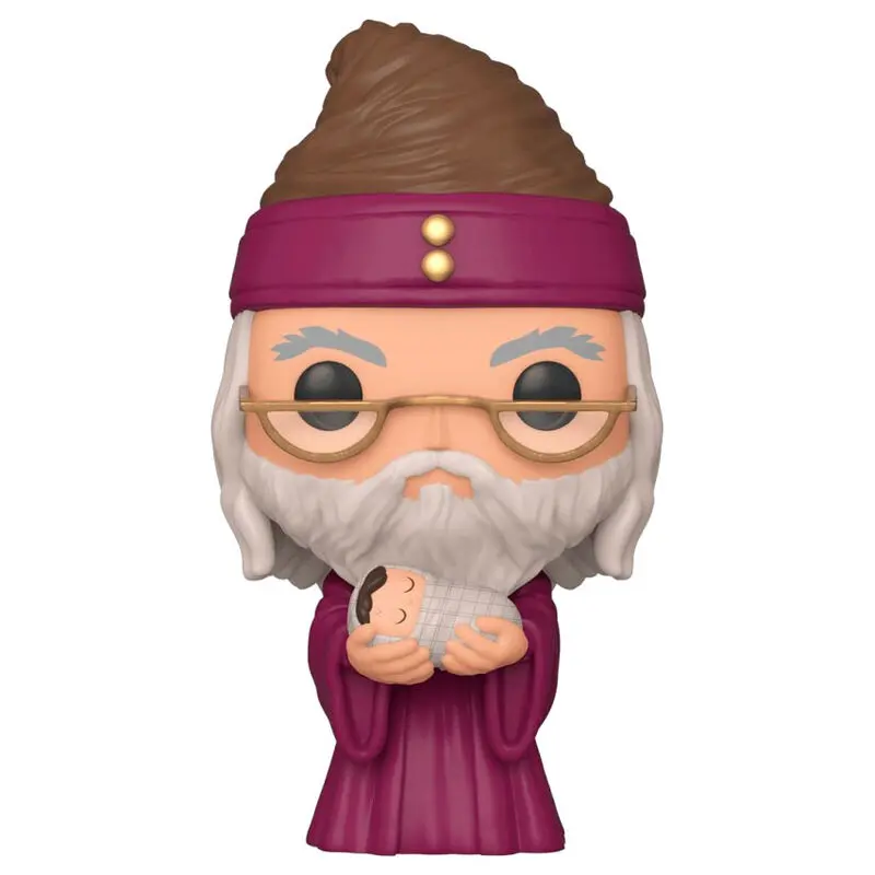 Harry Potter POP! Movies Vinyl Figura Dumbledore s bebom Harry 9 cm fotografija proizvoda