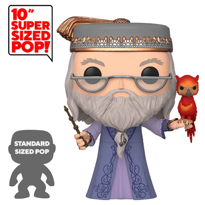 Harry Potter Super Sized POP! Movies Vinilna figura Dumbledore 25 cm fotografija proizvoda