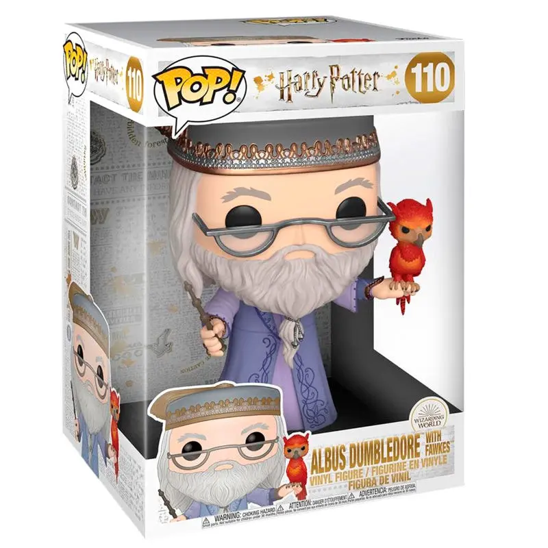 Harry Potter Super Sized POP! Movies Vinilna figura Dumbledore 25 cm fotografija proizvoda
