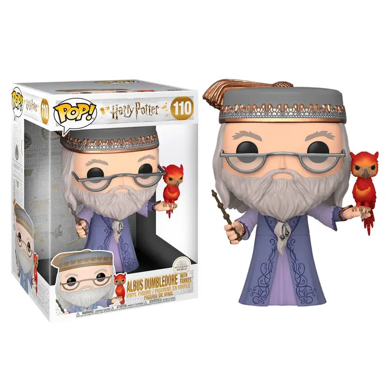 Harry Potter Super Sized POP! Movies Vinilna figura Dumbledore 25 cm fotografija proizvoda