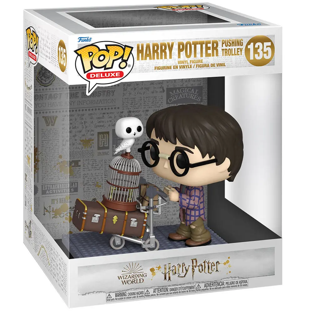 Harry Potter POP! Deluxe Vinyl Figura Harry gura kolica 9 cm fotografija proizvoda