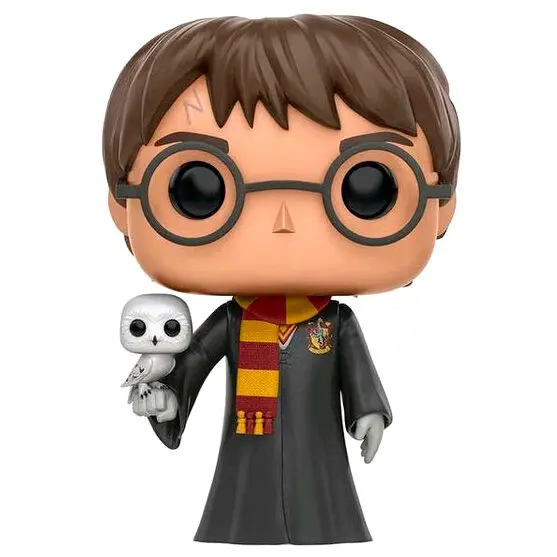 Harry Potter POP! Movies Vinilna Figura Harry s Hedwig 9 cm [OŠTEĆENO PAKIRANJE] fotografija proizvoda