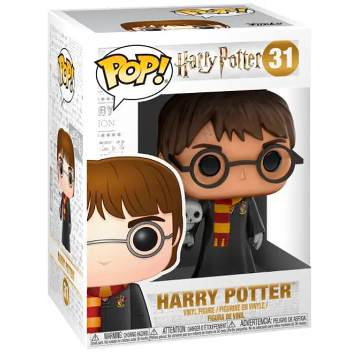 Harry Potter POP! Movies Vinilna Figura Harry s Hedwig 9 cm [OŠTEĆENO PAKIRANJE] fotografija proizvoda