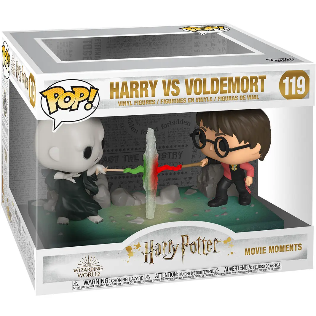 Harry Potter POP! Filmski trenutak Vinil figura Harry VS Voldemort 9 cm fotografija proizvoda